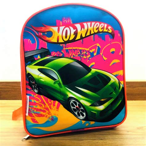 Mini Mochila Hot Wheels Feminina Elo Produtos Especiais