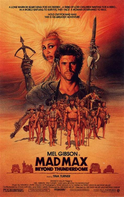 m g cine Carteles de películas MAD MAX 3 MAS ALLA DE LA CUPULA