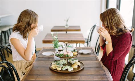 modern afternoon tea - View & Vine