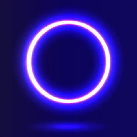 Futuristic Neon Frame Border Purple Neon Glowing Background 10822662