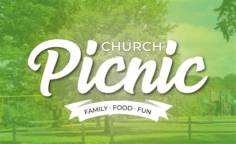 Church Picnic Trinity Grace Church