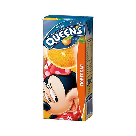 детски натурален сок Queen's Disney Портокал 200 - онлайн магазин за ...