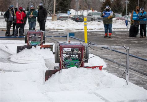 Dunwoodys New Autonomous Snowplows Capture First Second And Third At