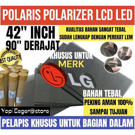 Polaris Polarizer Lcd Led Lg Inch Degree Special Plastic Film