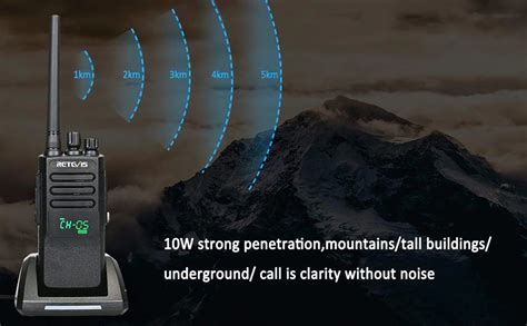 Zestaw Retevis RT50 DMR - analogowo-cyfrowe radiotelefony krótkofalówki ...