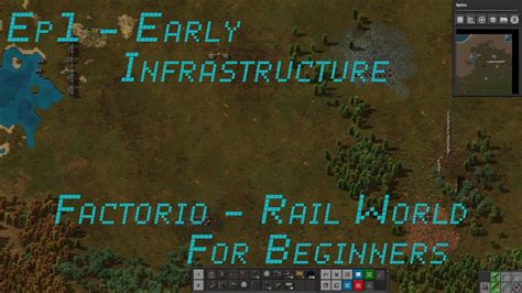 Let S Play Factorio V Vanilla Rail World For Beginners Ep