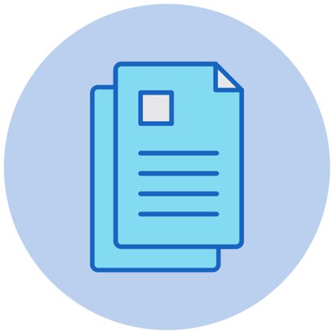 Icono De Archivos Generic Color Lineal Color