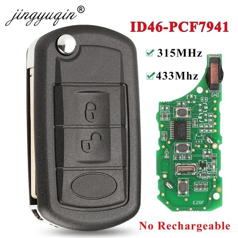 Jingyuqin Mhz Id Pcf Chip B Flip Remote Control Car Key