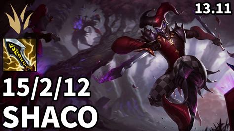 Shaco Jungle Vs Hecarim Euw Master Patch Youtube