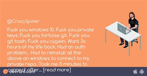 Keys Fuck You Windows Fuck You Private Keys Fuck You Tortoise Git Fuck You Git Bash