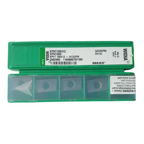 straight shank widia wupm carbide insert  cnc machine material