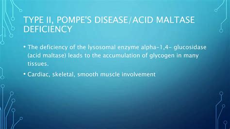 Glycogen Storage Disorders Ppt