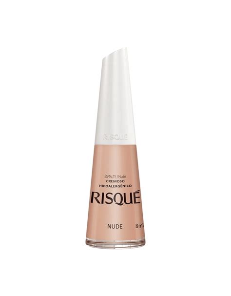 Esmalte Risqu Nude Cremoso Nude Ml Caixa Unidades Nu