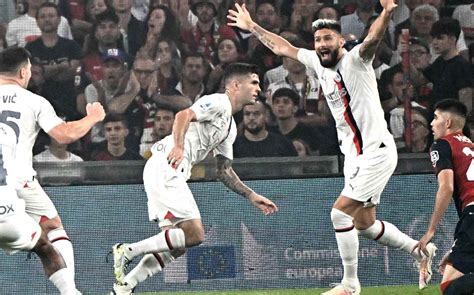 Milan Mantiene El Liderato Con Gol De Christian Pulisic Telediario México