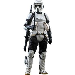 Star Wars Episode Vi Return Of The Jedi Scout Trooper Th Scale Hot Toys Action Figure By