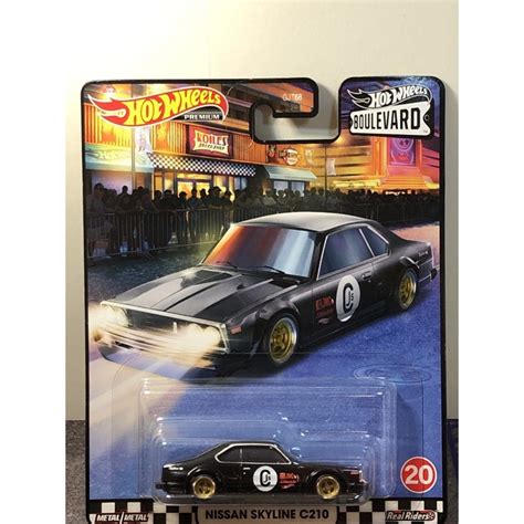 全新未拆 Hot wheels 風火輪 林蔭大道 Nissan Skyline C 天際線 膠胎 蝦皮購物