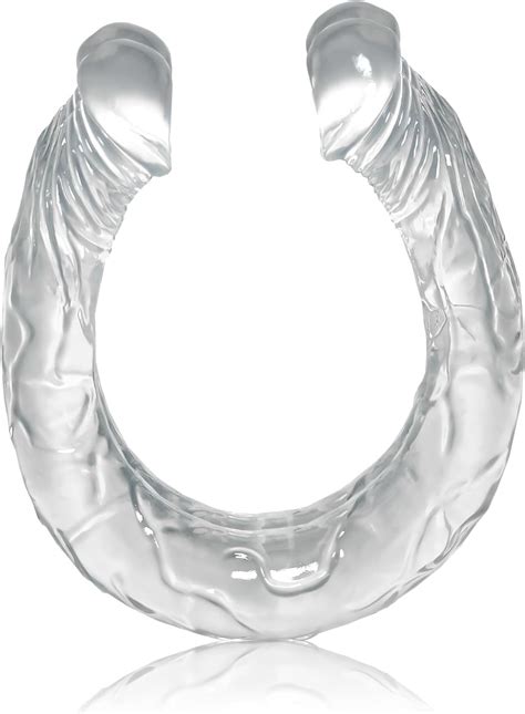 Amazon Inch Super Long Realistic Double Ended Dildo Transparent Double Sided Dildos