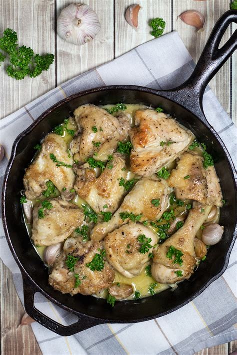 Pollo Al Ajillo Spanish Garlic Chicken Recipe