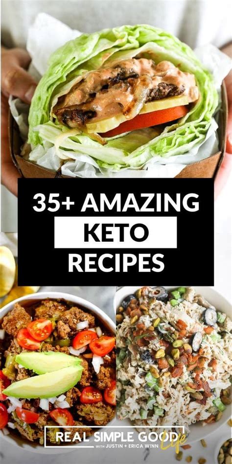 35+ Amazing Keto Recipes - Real Simple Good