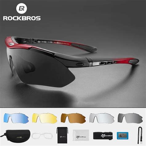 Polaryzacyjne Kolarskie ROCKBROS Okulary Sportowe Rowerowe Okulary