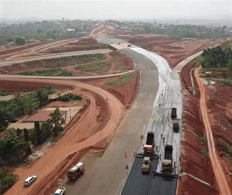 Cameroun Autoroute Yaoundé Nsimalen Livraison En Novembre 2021