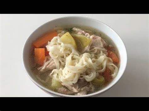 Домашняя ЛАПША для супов.БЕЗ химикатов. - YouTube