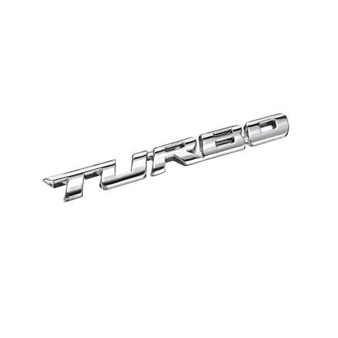 Αυτοκόλλητο Σήμα Αυτοκινήτου Αλουμινίου TURBO 14 x 2cm 7553-k - All ...