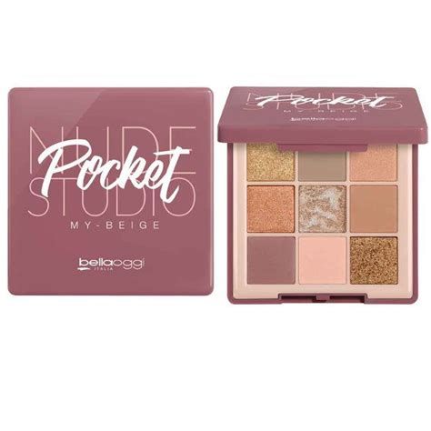 BELLAOGGI NUDE STUDIO POCKET MY BEIGE بيلا اوجي ظلال عيون Vanilla