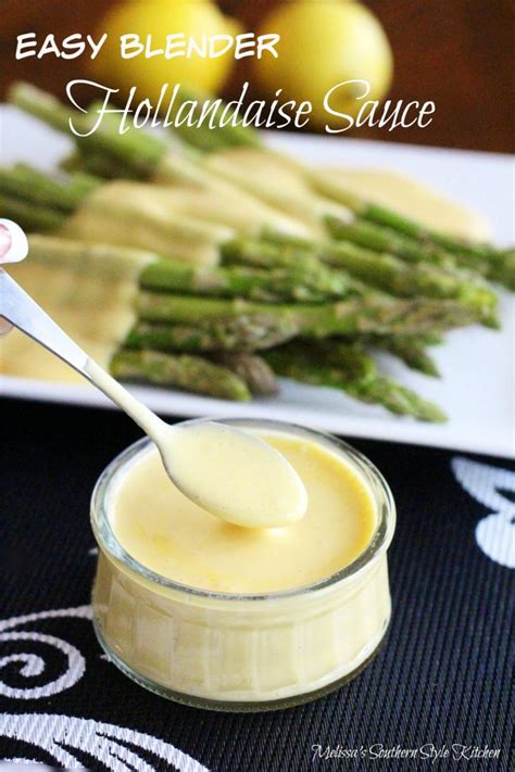 Easy Blender Hollandaise Sauce