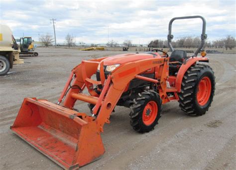 2016 Kubota L4701hst 4wd Diesel Tractor Loader Pto Quarry Plant And Parts