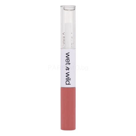 Wet n Wild MegaLast Lock N Shine Lip Color Gloss Червило за жени ml Нюанс Nude Illusion