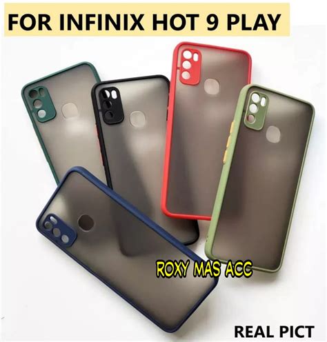 SOFTCASE INFINIX HOT 9 PLAY CASE DOVE PELINDUNG KAMERA PREMIUM COVER PELINDUNG HP BUMPER