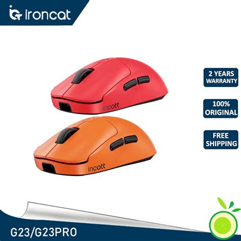 Ironcat G23 Hot Swappable Esports 3950 Mouse 8K Gaming Dedicated Wireless Mouse Paw3395 Shopee