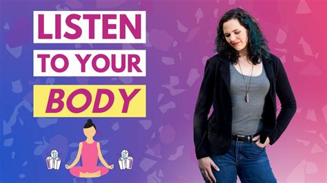 How To Listen To Your Body | SENSORY AWARENESS - YouTube