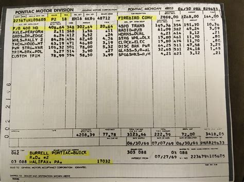 Pontiac Firebird Options Barn Finds