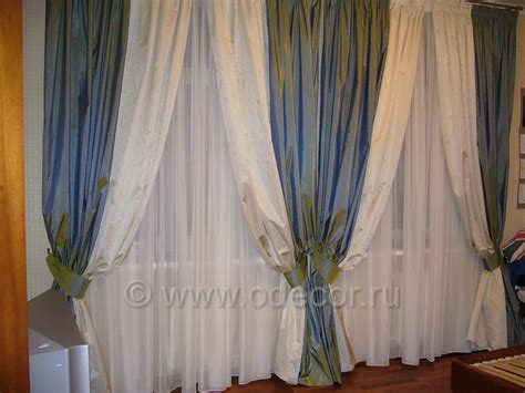 Стильные шторы - O'decor: Ещё одна квартира и её шторы