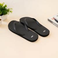 Jual Ataru Ukuran Sandal Jepit Pria Simple Flip Flop Hitam Terbaru