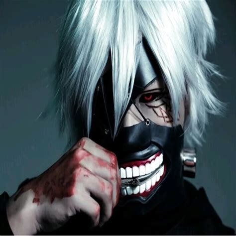 1 шт. Косплей Токийский Гуль 2 Kaneki Ken маска Регулируемая Молния ...