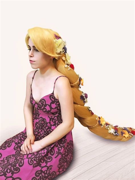 Rapunzel Wig Tangled Cosplay Sotume Etsy