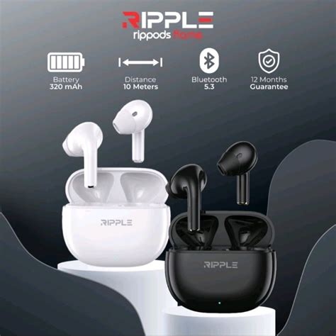 Jual Ripple Rippods Flame TWS Headset Bluetooth Earphone Mini Earbuds ...