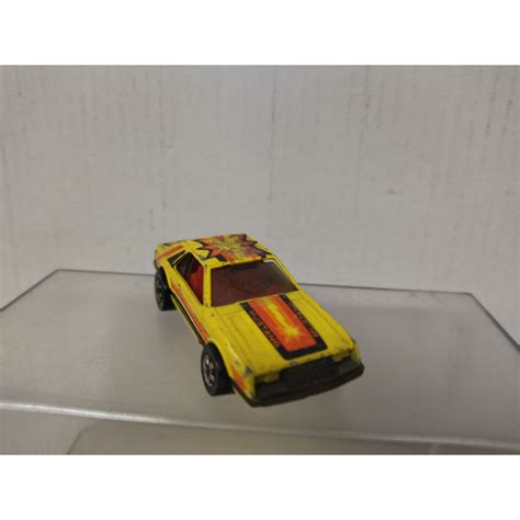 Ford Mustang Turbo Yellow Apx Hot Wheels No Box Bcn Stock Cars