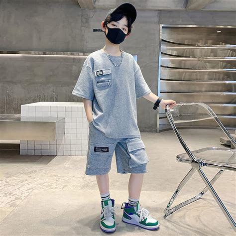 即納最大半額 キッズ 男の子 セットアップ Tシャツ ハーフパンツ スウェット 韓国 140 Game Kouryakusakuranejp