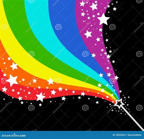 magic stick stock vector illustration  decorate focus
