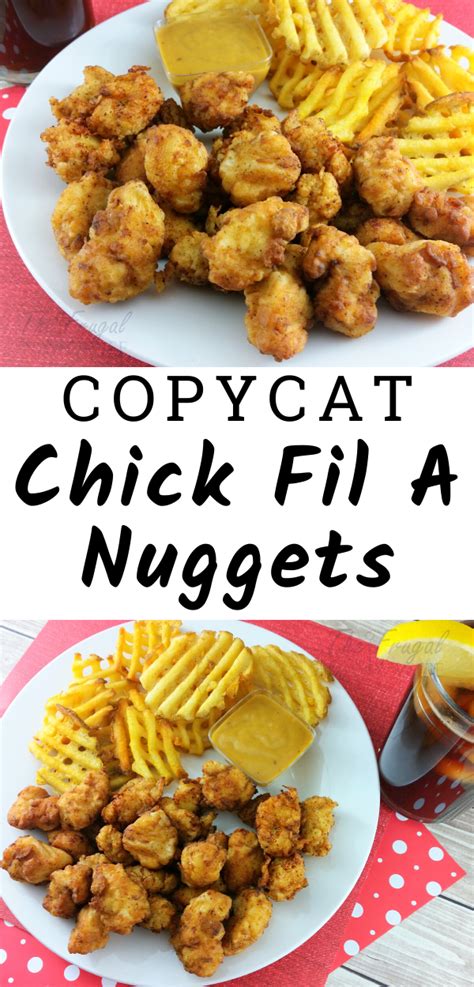 The Best Copycat Chick Fil A Nuggets Recipe Sauces The Frugal Navy Wife