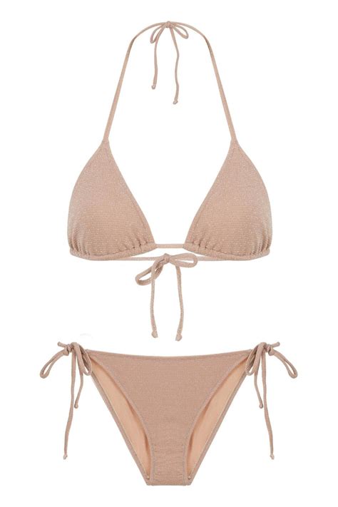 Aquella Üçgen Vizon Simli Bikini Takım Fiyatı Yorumları Trendyol