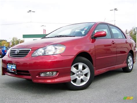 2007 Impulse Red Pearl Toyota Corolla S 2974208 Photo 10 GTCarLot