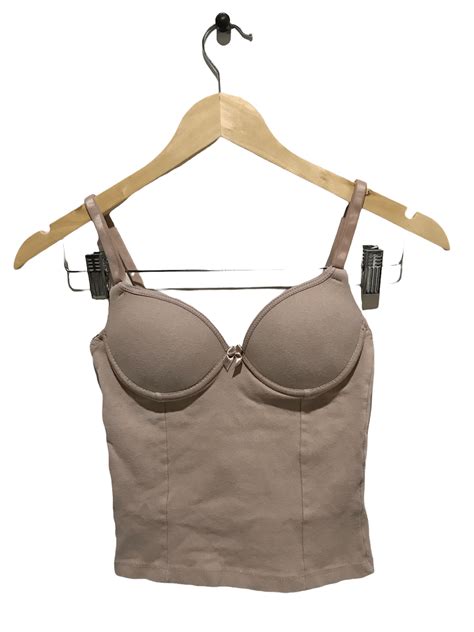 Corpete Corselet Lingerie Nude Via Clara P Lingerie Feminina Via Clara Usado Enjoei