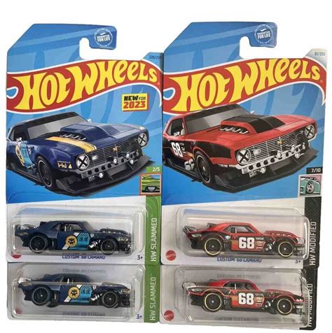 Hot Wheels Custom Camaro Hw Modified Hw Slammed Series Set Of Picclick Au