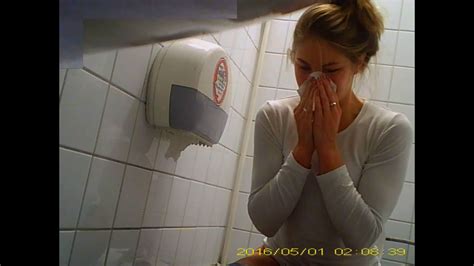 Blonde College Student Has A Really Stuffy Nose Thisvid