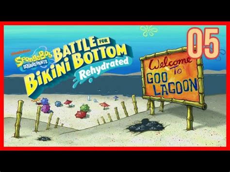 BATTLE FOR BIKINI BOTTOM REHYDRATED Walkthrough PART GOO LAGOON YouTube
